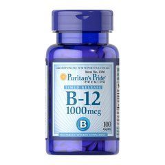 Vitamin B-12 1000 mcg time release 100 caplets