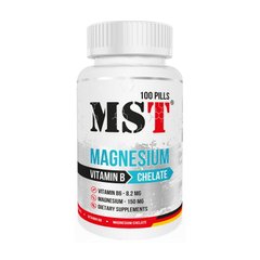 Magnesium Chelate Vitamin B 100 pills