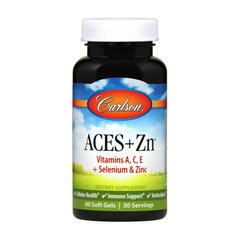 ACES Vitamins A,C,E + Selenium & Zinc 60 soft gels