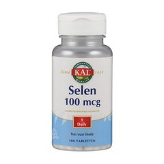 Selenium 100 mcg 100 tab
