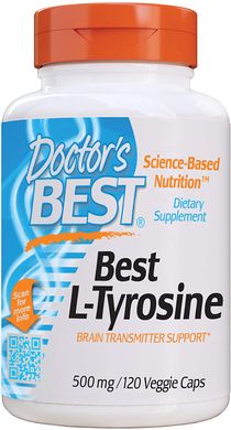 Best L-tyrosine 500 mg 120 veg caps