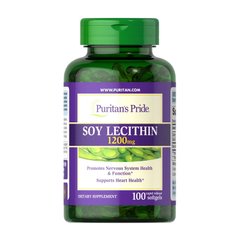Soy Lecithin 1200 mg 100 softgels