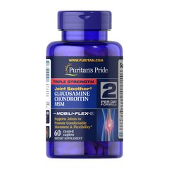 Triple Strength Glucosamine & Chondroitin with MSM 60 caplets