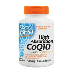 CoQ10 100 mg High Absorption 120 softgels