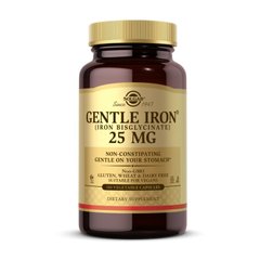 Gentle Iron 25 mg (iron bisglycinate) 180 veg caps