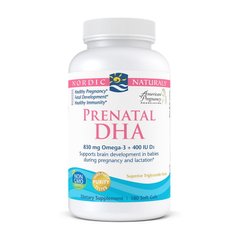 Prenatal DHA 830 mg Omega-3 + 400 IU D3 180 soft gels