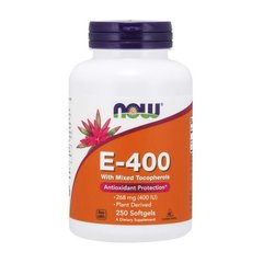 E-400 with mixed Tocopheryl 250 softgels