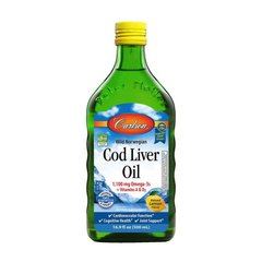 Cod Liver Oil 1,100 mg Omega-3s + Vitamins A & D3 500 ml