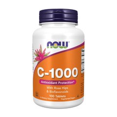 C-1000 with rose hips & bioflavonoids 100 tab