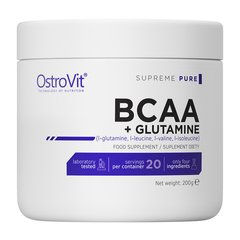 100% BCAA+Glutamine 200 g