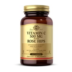 Vitamin C 500 mg with Rose Hips 100 tabs