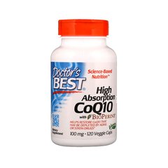 High Absorption CoQ10 100 mg with BioPerine 120 veg caps