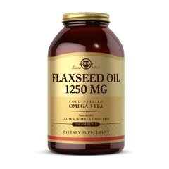 Flaxseed Oil 1250 mg 250 softgels