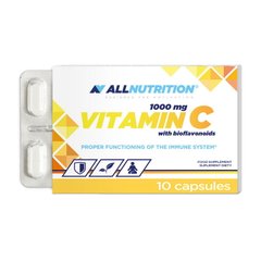 Vitamin C with bioflavonoids 1000 mg 10 caps