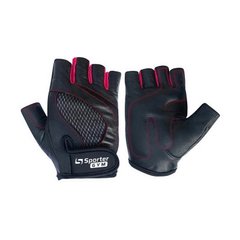Weightlifting Gloves Black-Pink