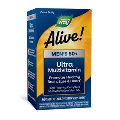 Alive! Men's 50+ Ultra Potency 60 tab