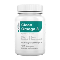 Clean Omega 3 120 softgels
