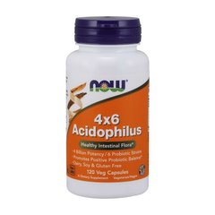 4x6 Acidophilus 120 veg caps
