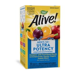 Alive! Men's 50+ Ultra Potency 60 tab