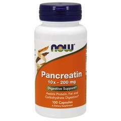 Pancreatin 2000 (10x-200 mg) 100 caps