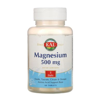 Magnesium 500 mg 60 tab