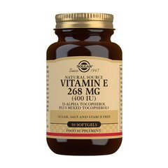 Vitamin E 268 mg (400 IU) 50 softgels