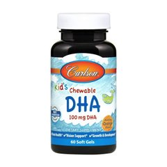 Kid's Chewable DHA 100 mg 60 soft gels