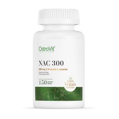 100 % Vegan NAC 300 mg 150 tabs