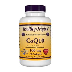 CoQ10 100 mg 30 softgels