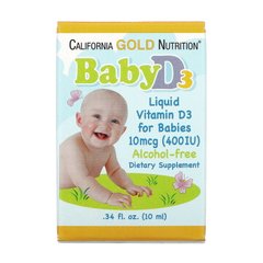 Baby D3 Liquid 10 mcg (400 IU) 10 ml
