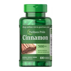 Cinnamon 500 mg 100 caps