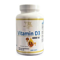 Vitamin D3 4000 IU 100 caps