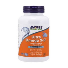 Ultra Omega 3-D 90 fish softgels