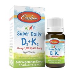 Kid's Super Daily D3 + K2 1000 IU 10,16 ml
