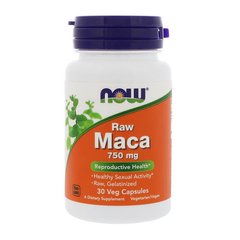 Raw Maca 750 mg 30 veg caps