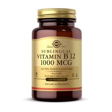 Sublingual Vitamin B-12 1000 mcg 250 nuggets