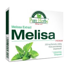 Melisa Premium 320 mg melissa extract 30 caps