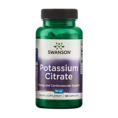 Potassium Citrate 99 mg 120 caps