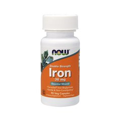Iron 36 mg double strength 90 veg caps