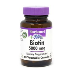 Biotin 5000 mcg 60 veg caps