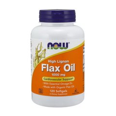 Flax Oil 1000 mg High Lignan 120 sgels