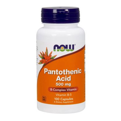 Pantothenice Acid 500 mg 100 caps