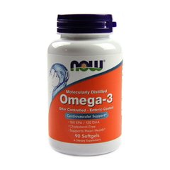 Omega-3 Odor Controlled - Enteric Coated 90 softgels