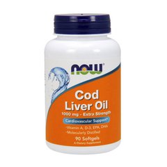 Cod Liver Oil 1000 mg extra strength 90 softgels