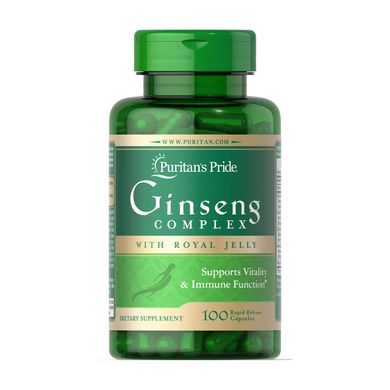 Ginseng Complex with Royal Jelly 100 caps