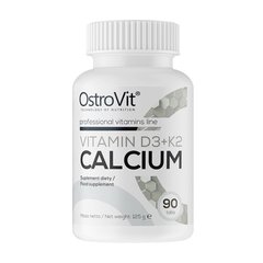 Calcium Vitamin D3+K2 90 tabs