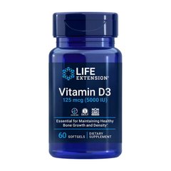 Vitamin D3 125 mcg (5,000 IU) 60 sgels