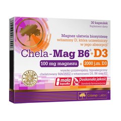 Chela-Mag B6 + D3 30 caps