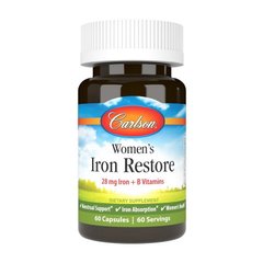 Women's Iron Restore 28 mg Iron + B Vitamins 60 caps