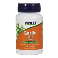 Garlic Oil 1500 mg 100 softgels